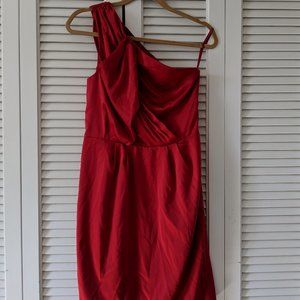 Silk Red Dress